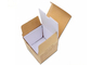 クラフト紙の化粧品の包装を包むISO9001ボール紙の構造